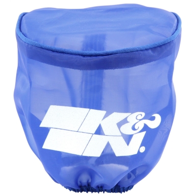 K&N DryCharger Round Straight Filter Wrap (Blue) - RU-1750DB